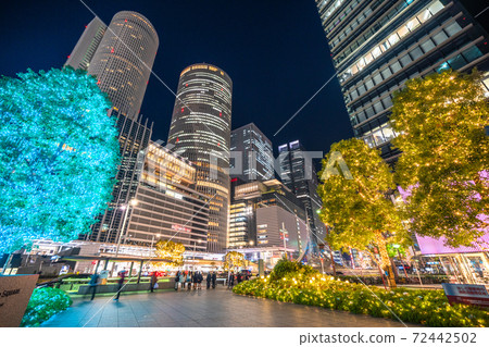 《Aichi Prefecture》 Nagoya Station Business District / Winter Illuminations 72442502