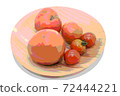 Tomato illustration 72444221
