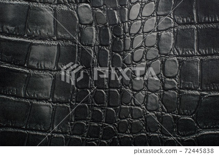 Black reptile leather texture with for background Black reptile leather texture with for background 72445838