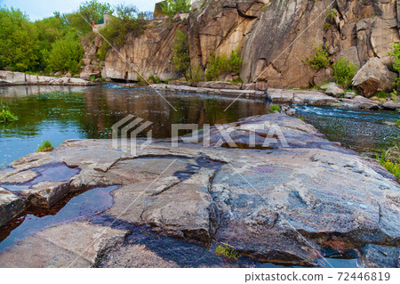 granite rocks in Ukraine 72446819