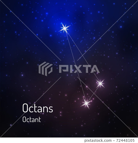 constellation in the night starry sky constellation in the night starry sky 72448105