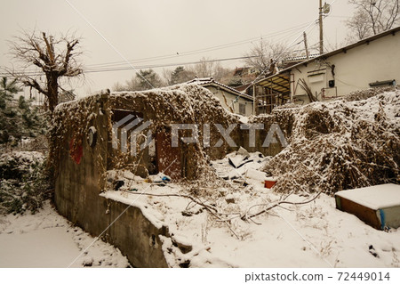 正陵谷,冬天,雪景,胡同 正陵谷,冬天,雪景,胡同 72449014