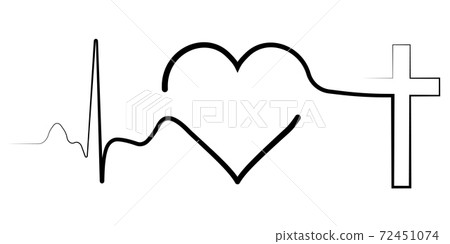 Icon The Meaning Of Life The Pulse The Stock Illustration 72451074 Pixta
