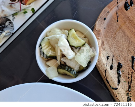 Crispy cucumber pickles and radish pickles Crispy cucumber pickles and radish pickles 72451116