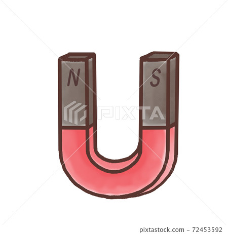 R: More fairy tale science room U-shaped magnet red B R: More fairy tale science room U-shaped magnet red B 72453592