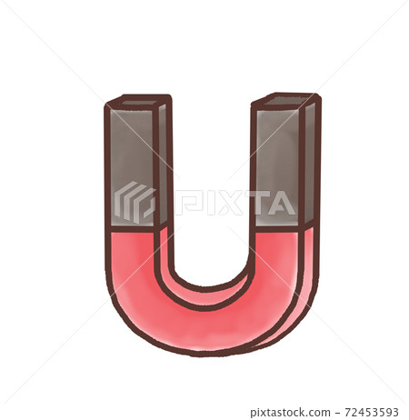 R: More fairy tale science room U-shaped magnet red A 72453593