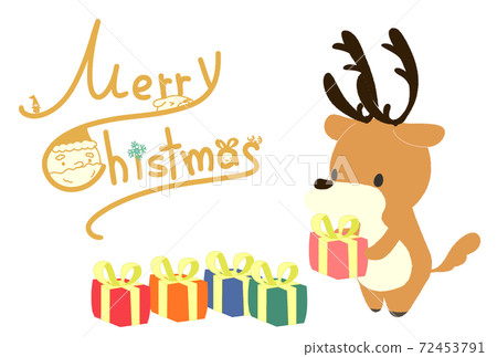 Cute Reindeer Postcard 72453791