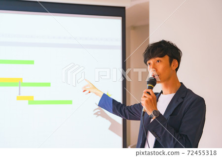 舉行具有社交距離的研討會[Corona的新常識] 72455318