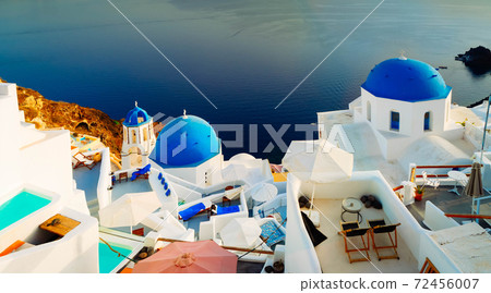 Oia, traditional greek village 72456007