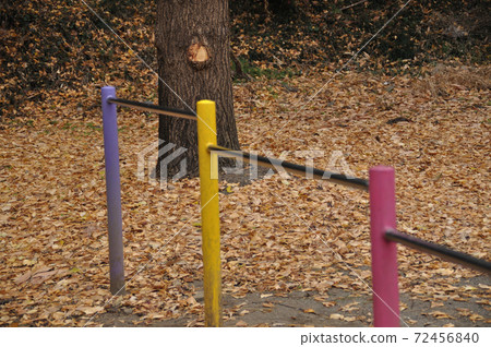 Iron bar in the park Iron bar in the park 72456840