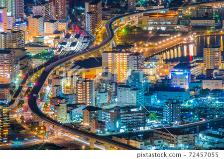 Sasebo night view 72457055