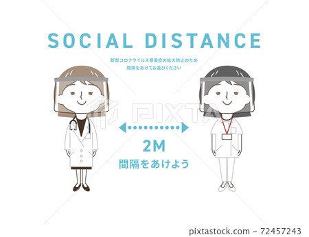 Medical: Social Distance Medical: Social Distance 72457243