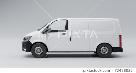 Freight van business concept Freight van business concept 72458022