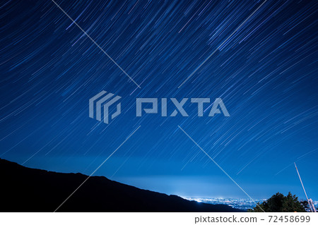 City lights and starry sky City lights and starry sky 72458699