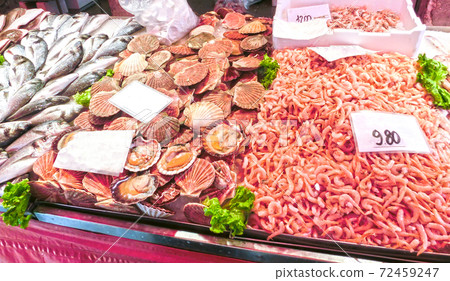 Venetian fish market Venetian fish market 72459247