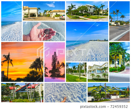 Beach walking on Siesta key beach 72459352