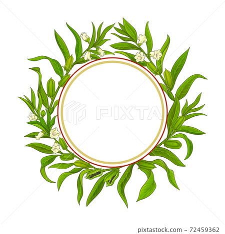 sesame vector frame sesame vector frame 72459362