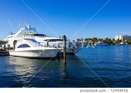 Yachts docked in Fort Lauderdale Yachts docked in Fort Lauderdale 72459438