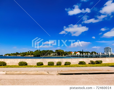 The view of Miami beach from road 72460014