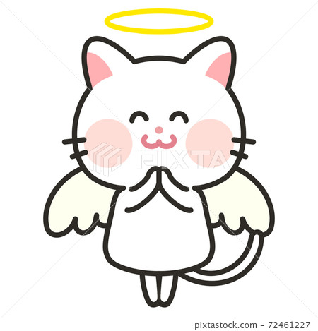 Pet loss illustration cat 72461227