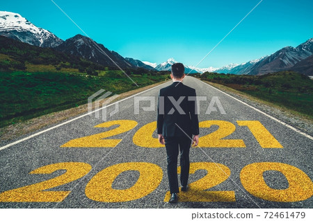 The 2021 New Year journey and future vision concept The 2021 New Year journey and future vision concept 72461479