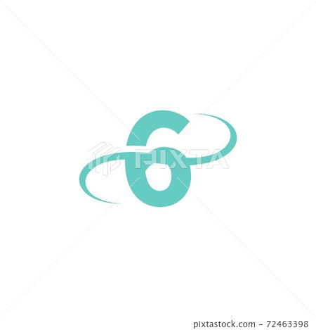 Number 6 logo icon design vector Number 6 logo icon design vector 72463398