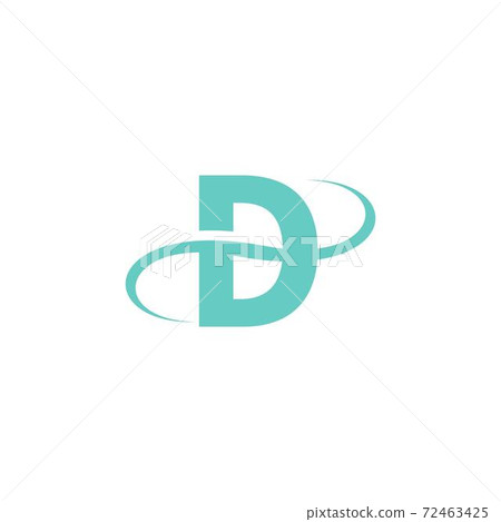 Letter D logo icon design vector 72463425