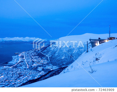 Blue Hour at Tromso, Troms og Finnmark, Norway 72463909
