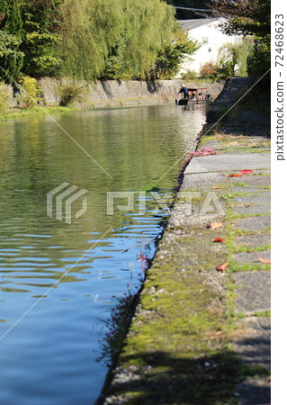 Scenery of the water town of Omihachiman 72468623
