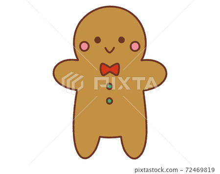 Christmas_gingerbread man cookies 72469819