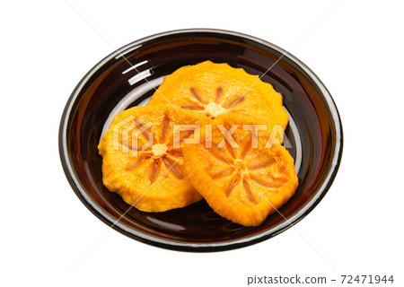 新潟縣佐渡市的安坡切片柿子 72471944