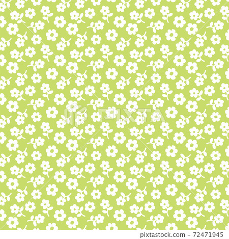 Background retro pedicel yellow-green 72471945