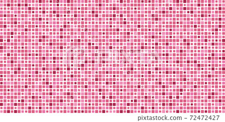 Red mosaic tile 72472427