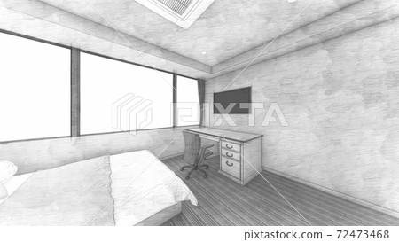 Hotel Single Room Interior Perth 94 Hotel Single Room Interior Perth 94 72473468
