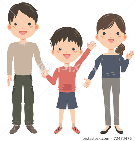 Three Family Boy Three Family Boy 72473476