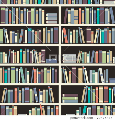 Book shelf Reading Books Creates Knowledge Learning Concept Vector Illustration. 72473847