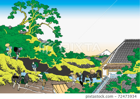 Katsushika Hokusai image Toto Sundai bright version Katsushika Hokusai image Toto Sundai bright version 72473934