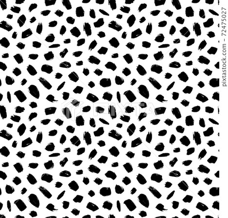 Grunge spots hand drawn vector seamless pattern. Grunge spots hand drawn vector seamless pattern. 72475027