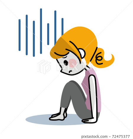 沮喪的女人 72475377