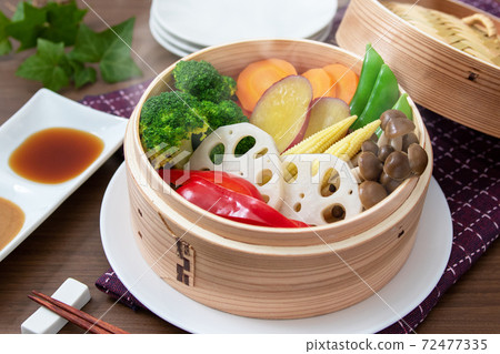 蒸蔬菜 72477335