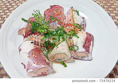 Home-cooked and simple home-cooked "Hiika no Boil" colored pencil drawing style 72478214