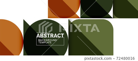 Simple circles and triangles abstract background. Vector illustration for covers, banners, flyers and posters and other designs Simple circles and triangles abstract background. Vector illustration for covers, banners, flyers and posters and other designs 72480016