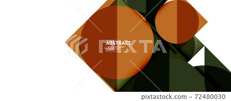 Simple circles and triangles abstract background. Vector illustration for covers, banners, flyers and posters and other designs Simple circles and triangles abstract background. Vector illustration for covers, banners, flyers and posters and other designs 72480030