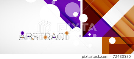 Geometric abstract background. Techno color triangle shapes. Vector illustration for covers, banners, flyers and posters and other designs Geometric abstract background. Techno color triangle shapes. Vector illustration for covers, banners, flyers and posters and other designs 72480580
