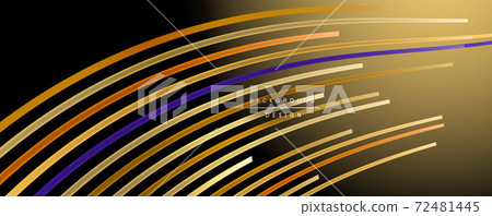 Abstract colorful lines vector background. Internet, big data and technology connections concept, abstract template 72481445