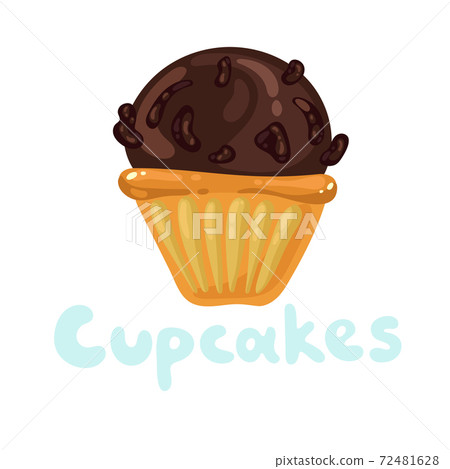 Cupcakes bakery icon. Pastry shop, confectionery. Sweet dessert design template. Cupcakes bakery icon. Dark cream muffin with chocolate whipped icing frosting. St. Valentines day flat kawaii icon Cupcakes bakery icon. Pastry shop, confectionery. Sweet dessert design template. Cupcakes bakery icon. Dark cream muffin with chocolate whipped icing frosting. St. Valentines day flat kawaii icon 72481628