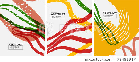 Social media abstract backgrounds. Abstract hand drawn doodles. Vector illustration for covers, banners, flyers Social media abstract backgrounds. Abstract hand drawn doodles. Vector illustration for covers, banners, flyers 72481917