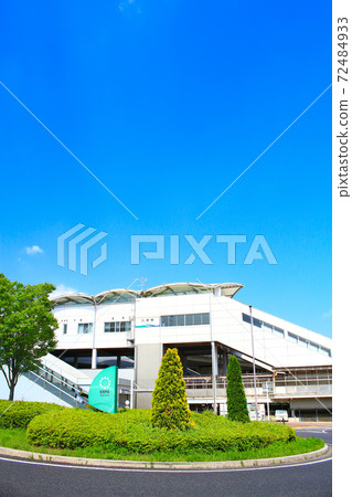 豐田市愛知循環鐵路八草站前的風景 72484933