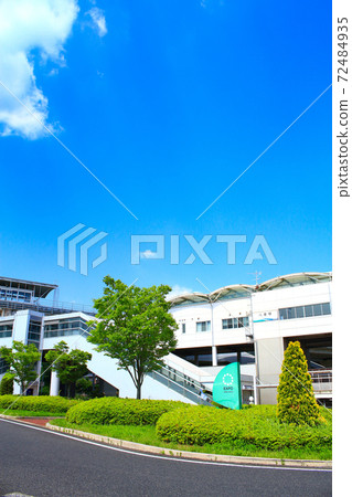 豐田市愛知循環鐵路八草站前的風景 豐田市愛知循環鐵路八草站前的風景 72484935