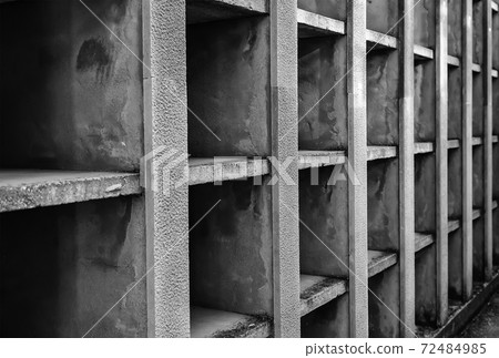 Niches in cemetery Niches in cemetery 72484985